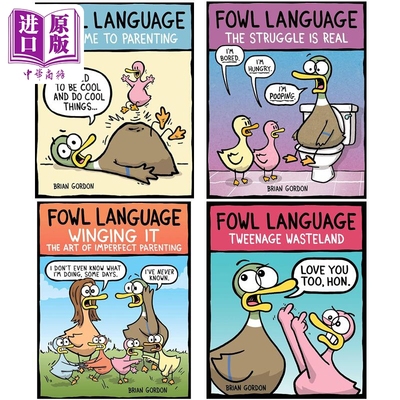 禽鸟语言英文原版育儿漫画