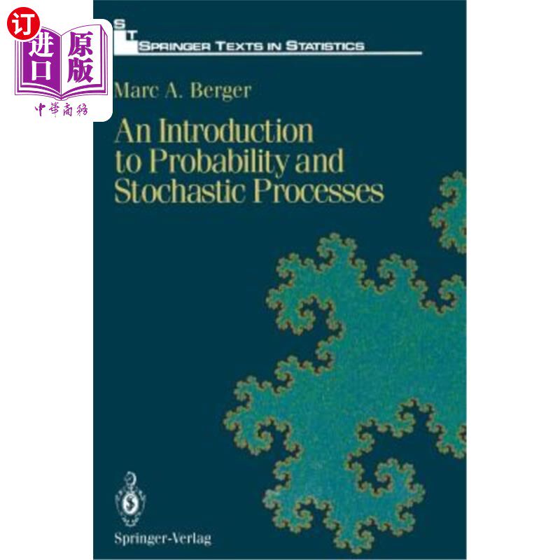 海外直订An Introduction to Probability and Stochastic Processes 概论与随机过程“，