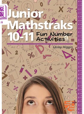 海外直订Junior Mathstraks 10-11: Blackline Masters for Ages 10-11 初级数学10-11：10-11岁的黑线大师