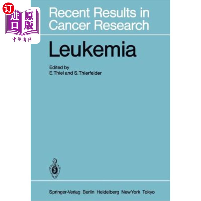 海外直订医药图书Leukemia: Recent Developments in Diagnosis and Therapy 白血病:诊断和治疗的最新进展