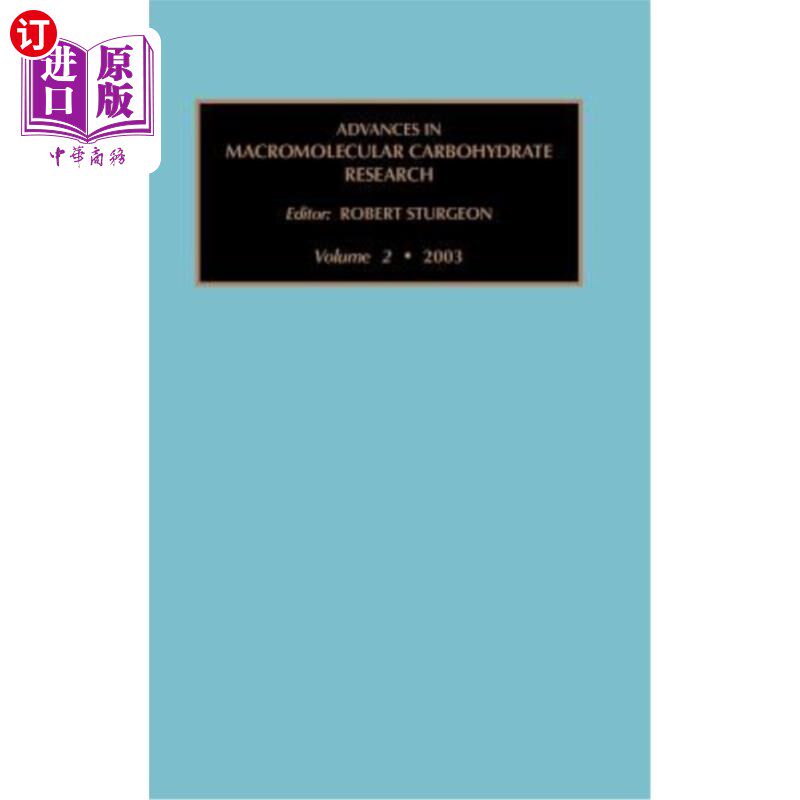 海外直订Advances in Macromolecular Carbohydrate Research 高分子碳水化合物研究进展