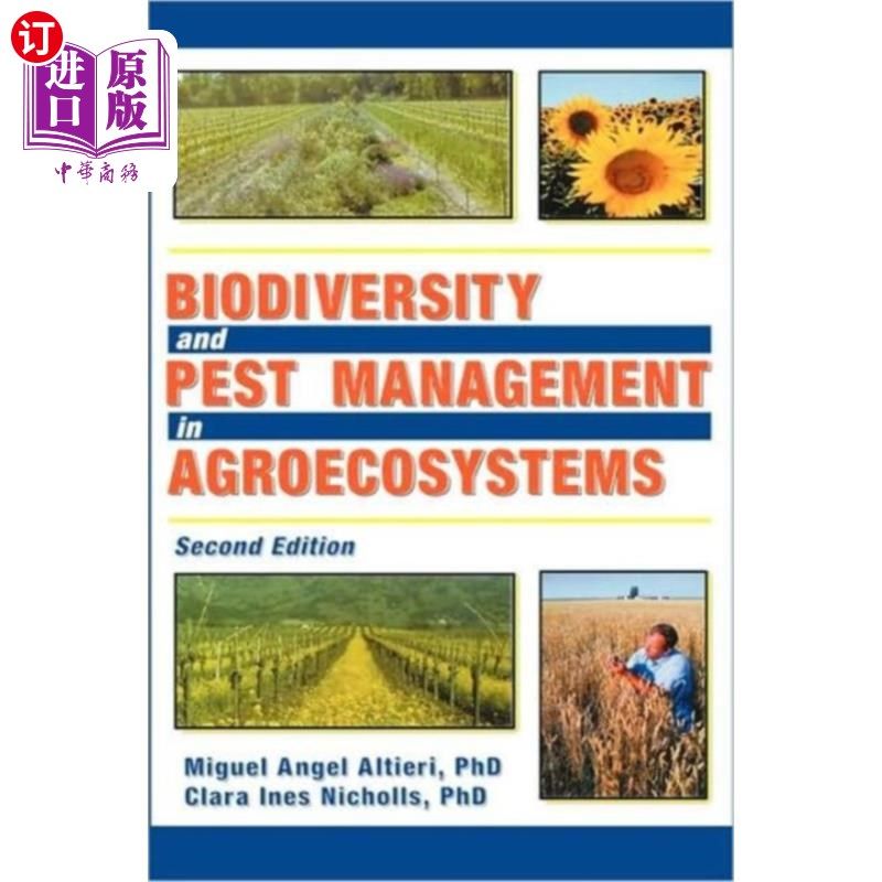 海外直订Biodiversity and Pest Management in Agroecosyste... 农业生态系统中的生物多样性和病虫害管理