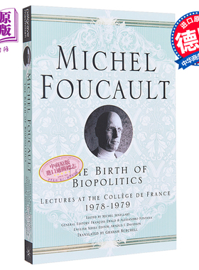 生命政治的诞生 福柯 The Birth of Biopolitics Lectures at the College de France 1978 1979 英文原版 M Foucault【中商?