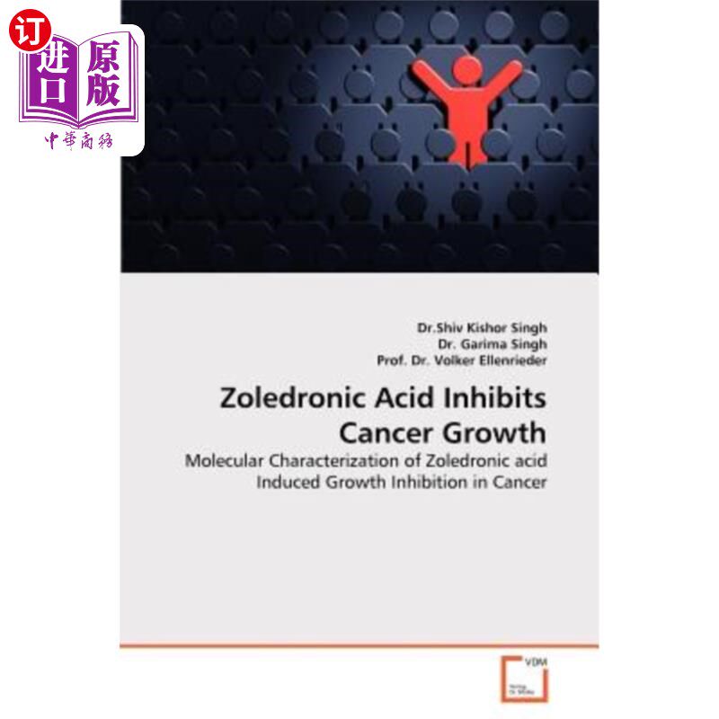 海外直订zoledronic acid inhibits cancer growth 唑来膦酸抑制癌症