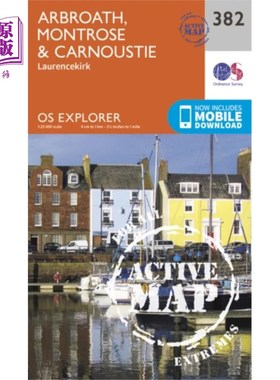 海外直订Arbroath, Montrose and Carnoustie 阿尔布罗斯，蒙特罗斯和卡诺斯蒂