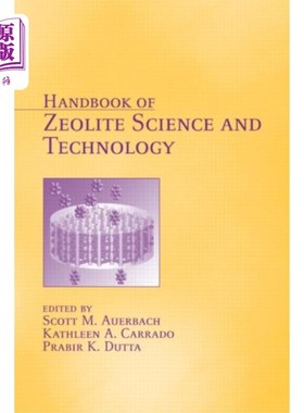海外直订Handbook of Zeolite Science and Technology 沸石科学技术手册