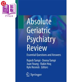 Review Psychiatry 老年精神病学绝对评论 Geriatric 海外直订医药图书Absolute