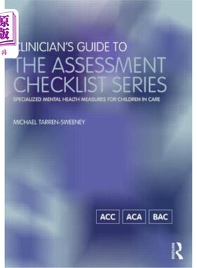 海外直订医药图书Clinician's Guide to the Assessment Checklist Series: Specialized Mental Health  临床医生评估清单系
