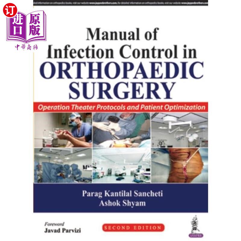 海外直订医药图书Manual of Infection Control in Orthopaedic Surgery 骨科手术感染控制手册