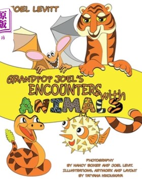 海外直订Grandpop Joel's Encounter with Animals 乔尔爷爷与动物的邂逅