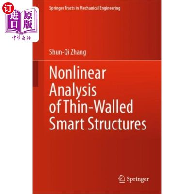 海外直订Nonlinear Analysis of Thin-Walled Smart Structur... 薄壁智能结构的非线性分析