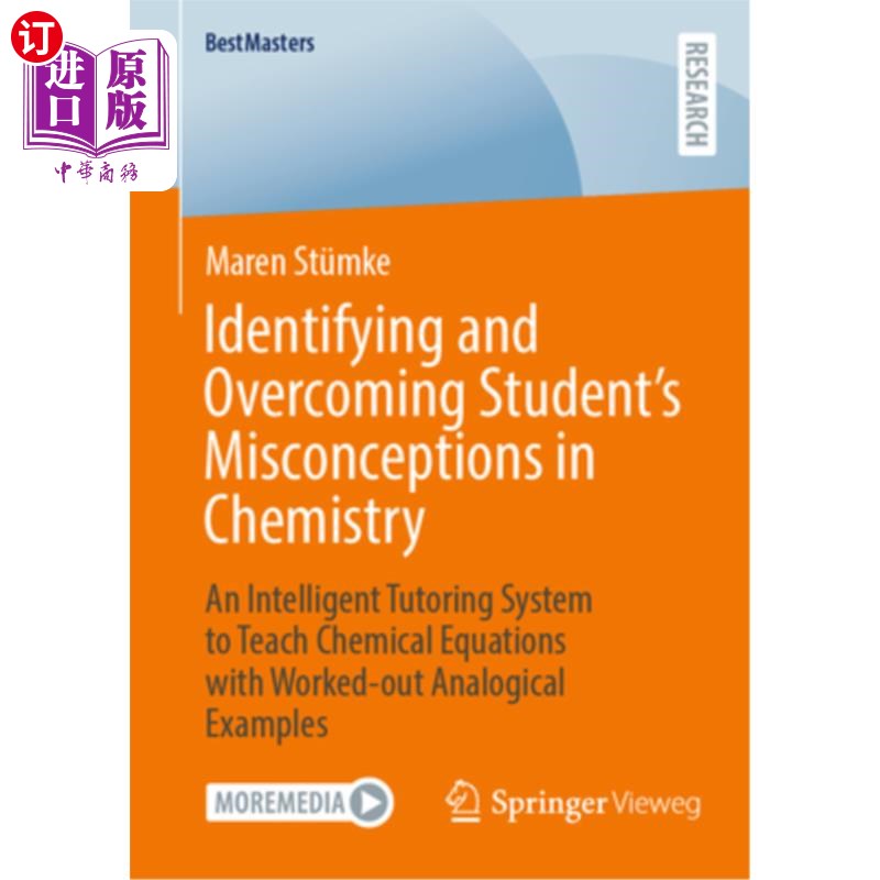 海外直订Identifying and Overcoming Student's Misconceptions in Chemistry: An Intelligent 识别和克服学生的化学误解: