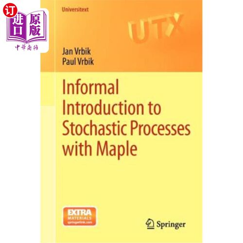 海外直订Informal Introduction to Stochastic Processes with Maple 随机过程的非正式介绍