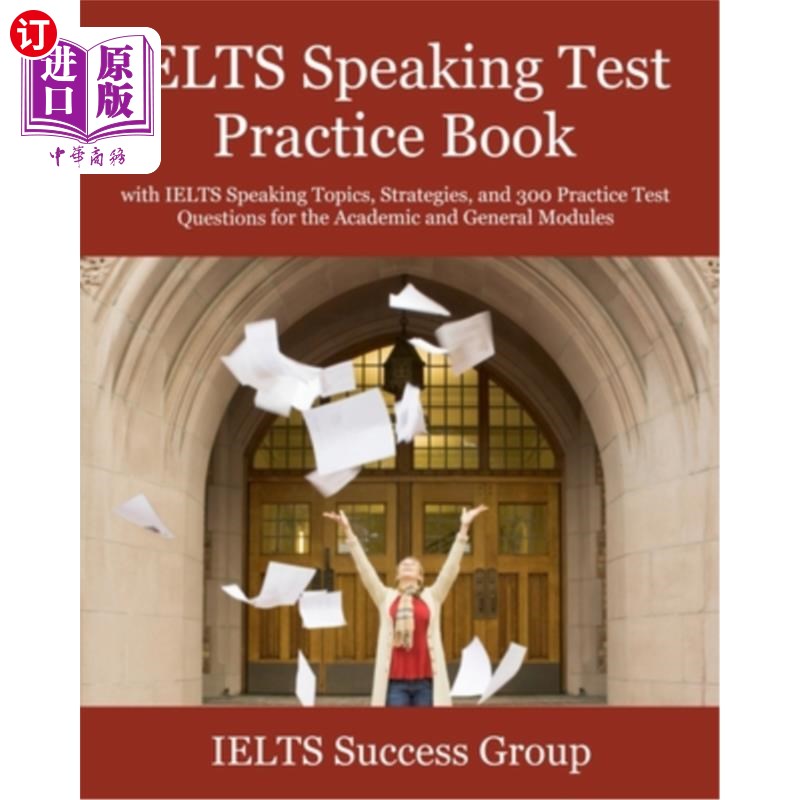 海外直订IELTS Speaking Test Practice Book: with IELTS Speaking Topics, Strategies, and 3雅思口语测试练习册：包括雅