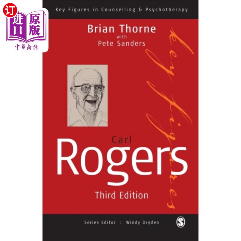 海外直订医药图书Carl Rogers 卡尔•罗杰斯