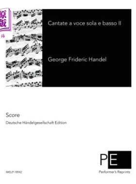 海外直订Contate a voce sola e basso II