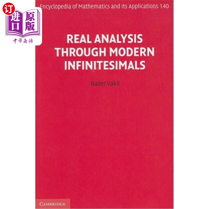 海外直订Real Analysis Through Modern Infinitesimals 通过现代无穷小进行实分析