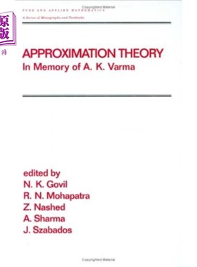 海外直订Approximation Theory 近似理论