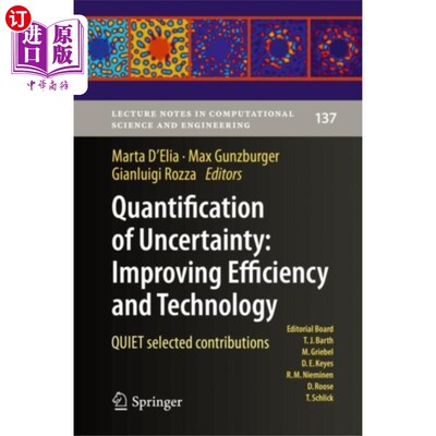 海外直订Quantification of Uncertainty: Improving Efficie... 不确定性的量化:提高效率和技术