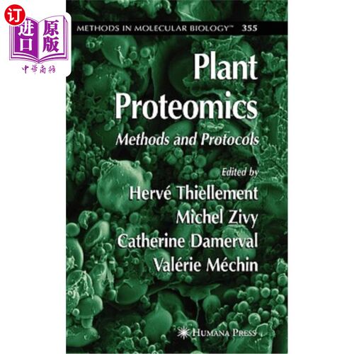 海外直订Plant Proteomics: Methods and Protocols 植物蛋白质组学:方法和协议