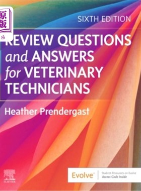 海外直订医药图书Review Questions and Answers for Veterinary Technicians 兽医技术人员回顾问题和答案