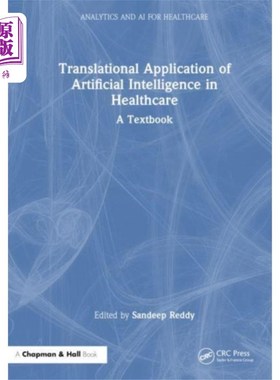 海外直订医药图书Translational Application of Artificial Intellig... 人工智能在医疗保健中的转化应用