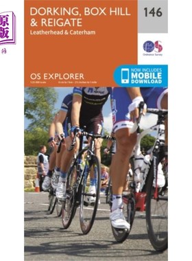 海外直订Dorking, Box Hill and Reigate Dorking, Box Hill和Reigate