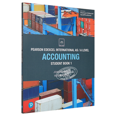 培生爱德思考试教材 Pearson Edexcel International A Level Accounting 1 Student Book 【中商原版】