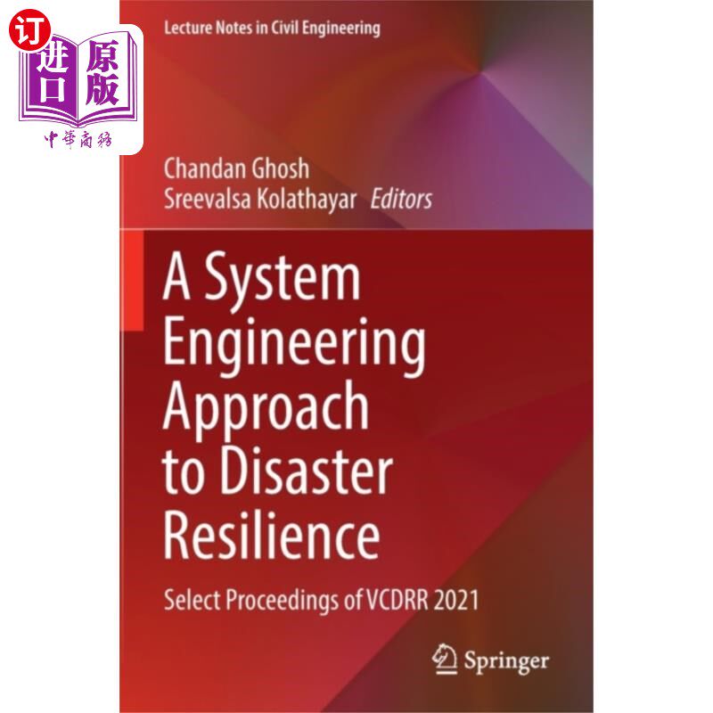 海外直订System Engineering Approach to Disaster Resilien... 灾害恢复的系统工程方法