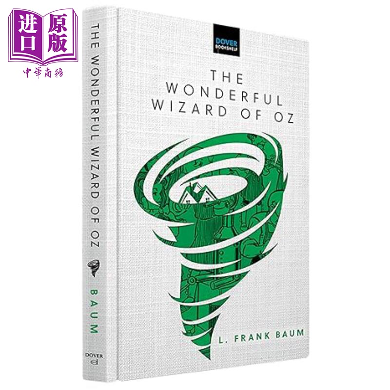 绿野仙踪 多佛书架收藏经典 英文原版 The Wonderful Wizard of Oz L Frank Baum 经典儿童文学作品【中商原版】