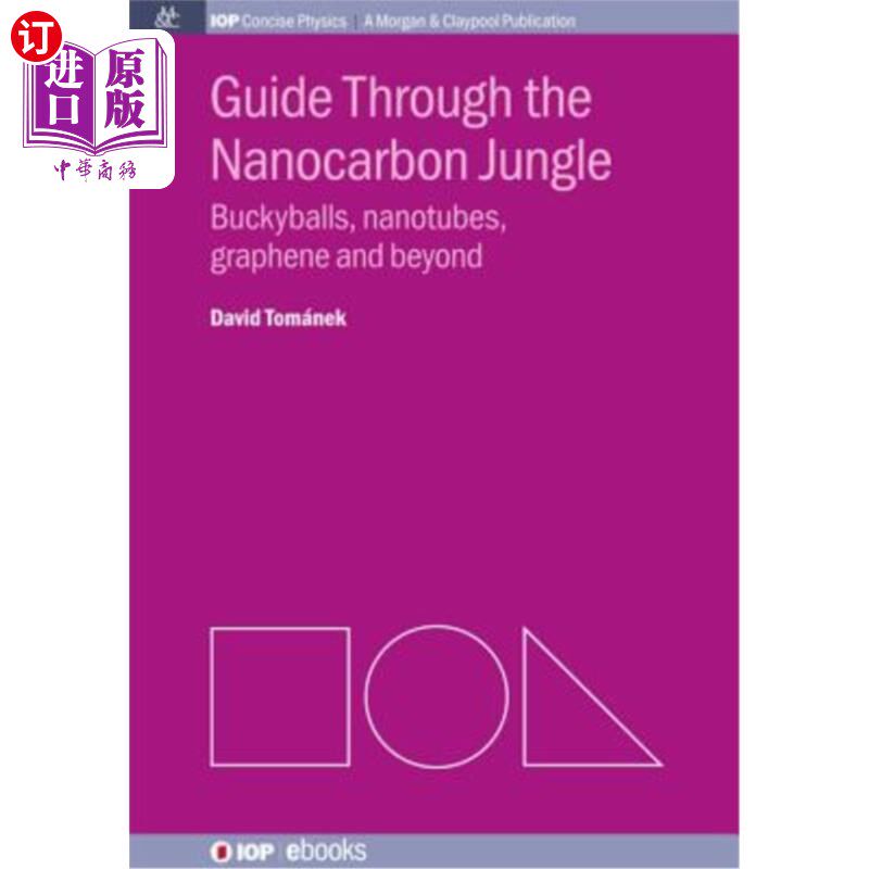 海外直订Guide Through the Nanocarbon Jungle: Buckyballs, Nanotubes, Graphene, and Beyond 穿过纳米碳丛林：七叶树、纳