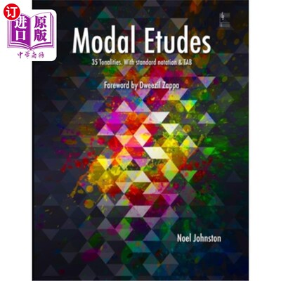 海外直订Modal Etudes: 35 Tonalities. 情态练习曲：35英云。