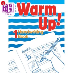 海外直订Warm Up! 1 Handwriting Book: Unlocking English Letters: A Guided Handwriting Jou 热身!手写体书：解锁英文字
