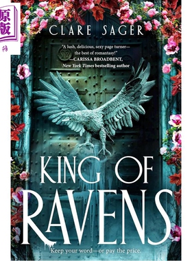 预售 乌鸦之王 破碎王座1 英文原版 King of Ravens Upon a Broken Throne 1 Clare Sager【中商原版】