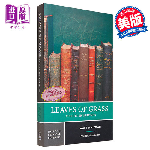 Leaves of Grass and Other Writings草叶集Walt Whitman【中商原版】
