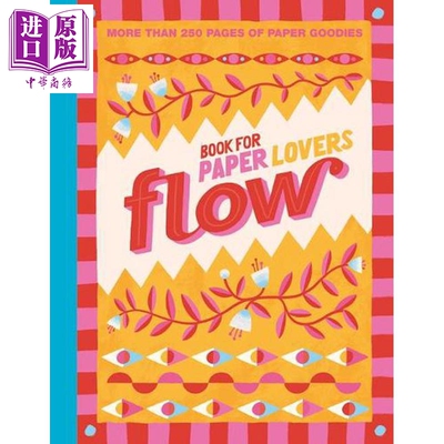 FLOW杂志纸爱好者之书 色彩 Book for Paper Lovers: Color Your World 英文原版 Editors of Flow magazine【中商原版】