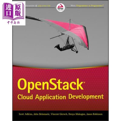 现货 Openstack应用程序开发 Openstack Cloud Application Development 英文原版 Scott Adkins【中商原版】wiley