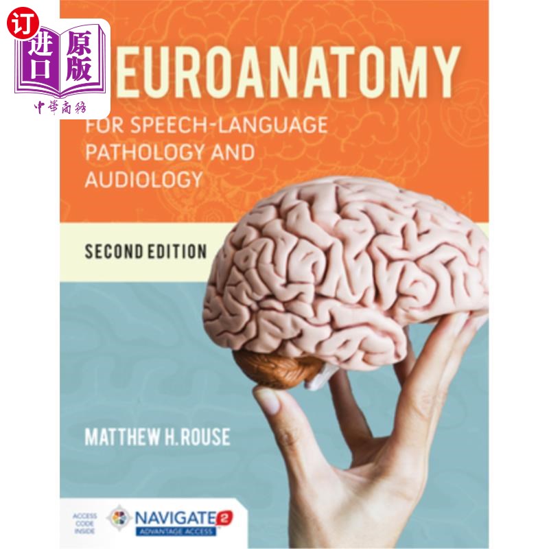 海外直订医药图书Neuroanatomy for Speech-Language Pathology and Audiology 语言病理学和听力学神经解剖学