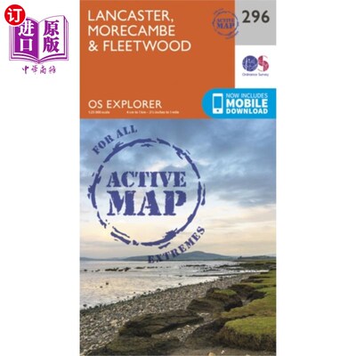 海外直订Lancaster, Morecambe and Fleetwood 兰开斯特，莫克姆和弗利特伍德