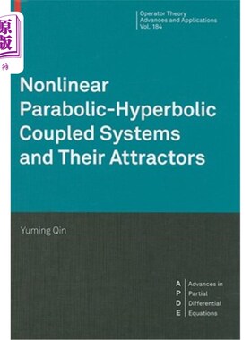 海外直订Nonlinear Parabolic-Hyperbolic Coupled Systems and Their Attractors 非线性抛物-双曲耦合系统及其吸引子