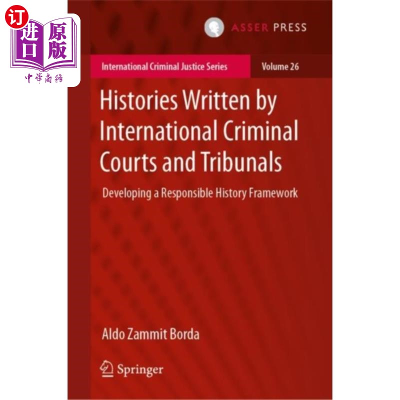 海外直订Histories Written by International Criminal Cour... 由国际刑事法院和法庭撰写的历史