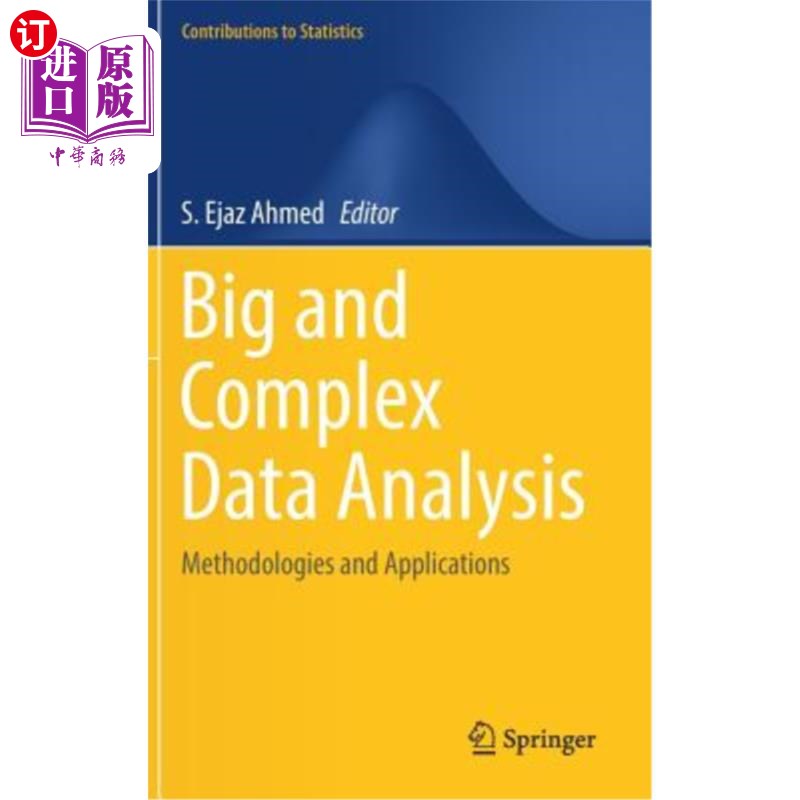 海外直订Big and Complex Data Analysis: Methodologies and Applications 大数据和复杂数据分析：方法和应用