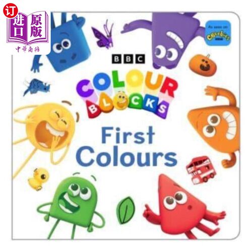 海外直订Colourblocks First Colours 色块