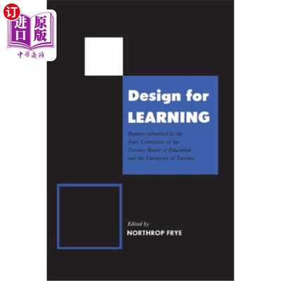海外直订Design for Learning: Reports Submitted to the Joint Committee of the Toronto Boa 学习设计：提交给多伦多教育