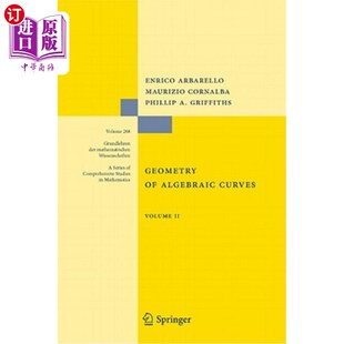 海外直订Geometry of Algebraic Curves: Volume II with a Contribution by Joseph Daniel Har 代数曲线的几何学：第二卷约
