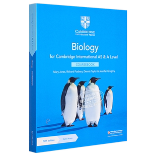 Cambridge International AS ALevel Biology Coursebook 正版剑桥国际AS ALevel生物教材带线上资源 英文原版【中商原版】