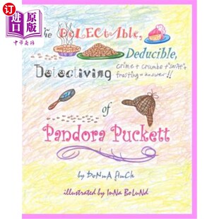 Puckett 可 Deducible 可演绎 美味 潘多拉·普克特 Pandora Detectiving Delectable 海外直订The