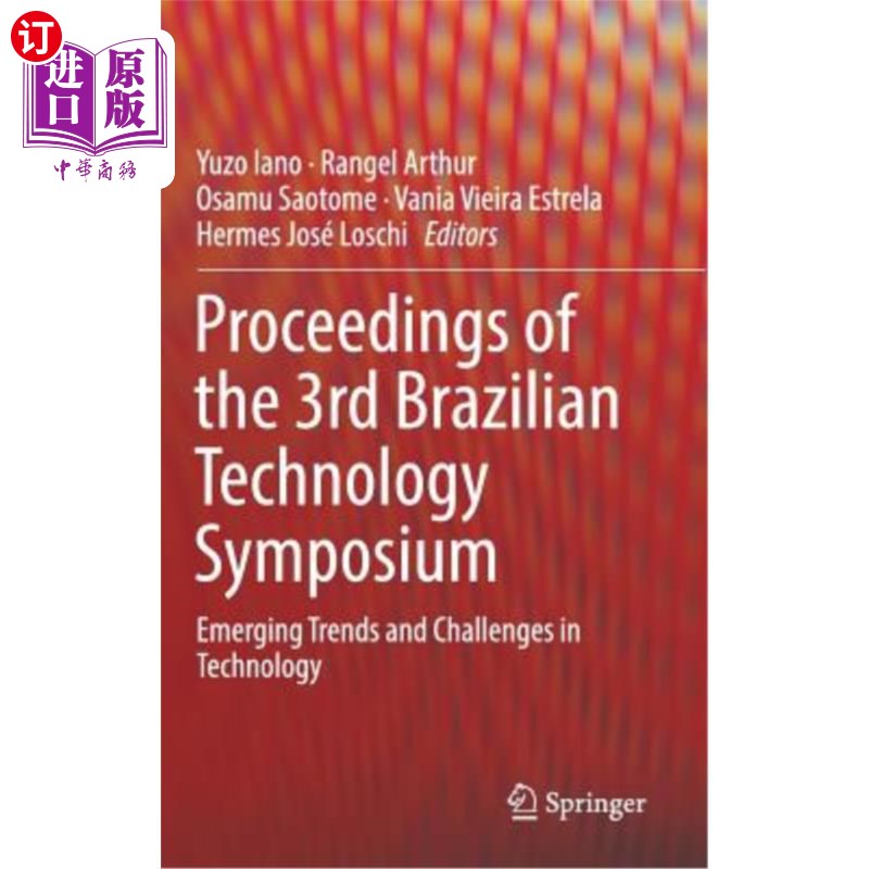 海外直订Proceedings of the 3rd Brazilian Technology Symposium: Emerging Trends and Chall 第三届巴西技术研讨会论文集：技