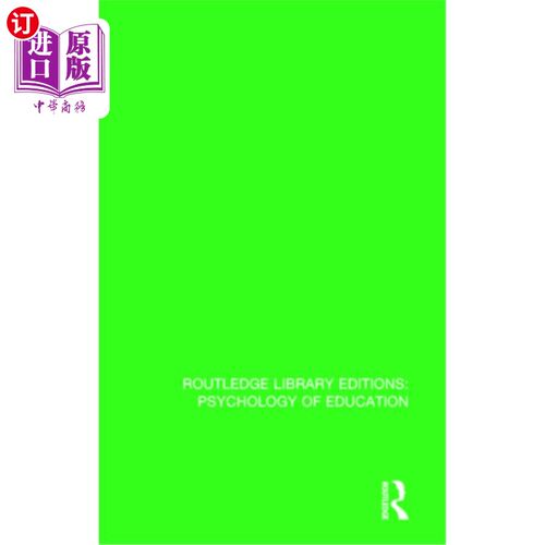 海外直订The Psychology of Educational Technology and Instructional Media 教育技术与教学媒介心理学