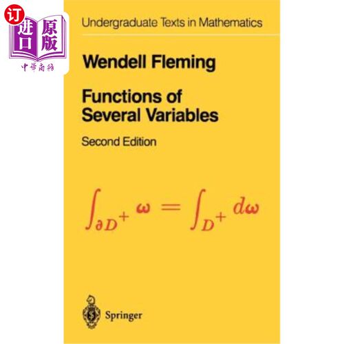 海外直订Functions of Several Variables 多变量函数